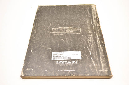 OEM Kawasaki 99924-1079-01 Service Manual ZX750F
