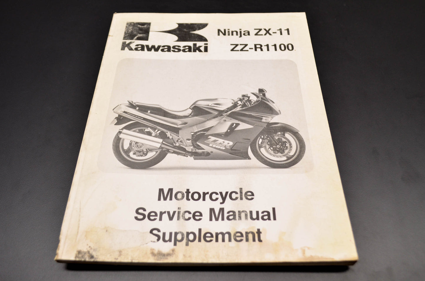 OEM Kawasaki 99924-1127-51 Service Manual Supplement ZX1100C