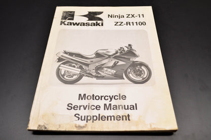 OEM Kawasaki 99924-1127-51 Service Manual Supplement ZX1100C