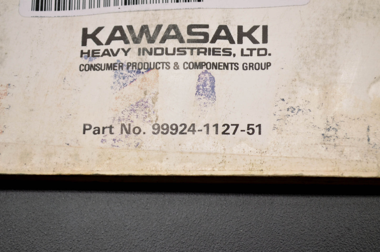 OEM Kawasaki 99924-1127-51 Service Manual Supplement ZX1100C