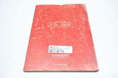 OEM Kawasaki 99924-1037-01 Service Manual Supplement ZN1300