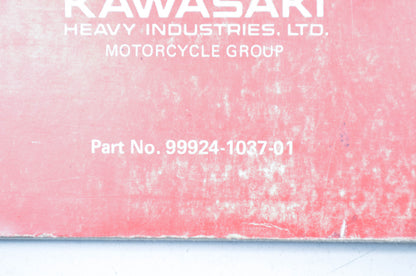 OEM Kawasaki 99924-1037-01 Service Manual Supplement ZN1300