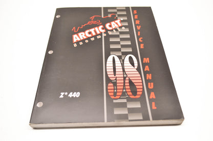 OEM Arctic Cat 2255-729 Service Manual 98 Z 440 NOS