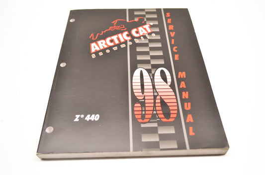 OEM Arctic Cat 2255-729 Service Manual 98 Z 440 NOS