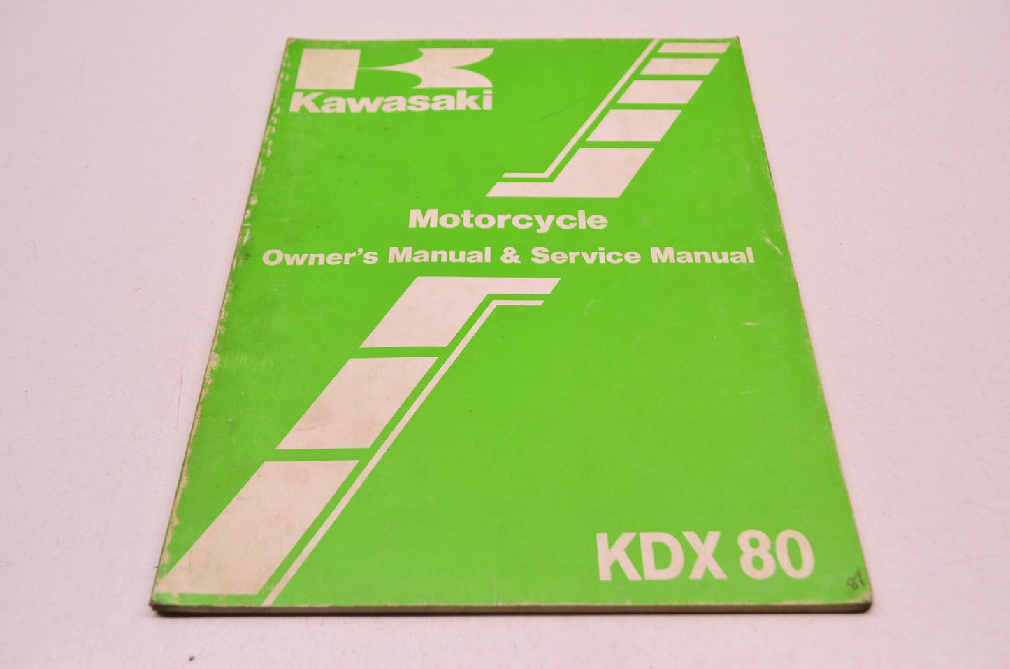 OEM Kawasaki 99920-1373-01 Owner's & Service Manual KDX80C4