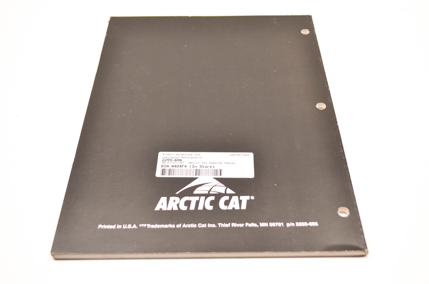 OEM Arctic Cat 2255-696 Service Manual 98 KITTY CAT