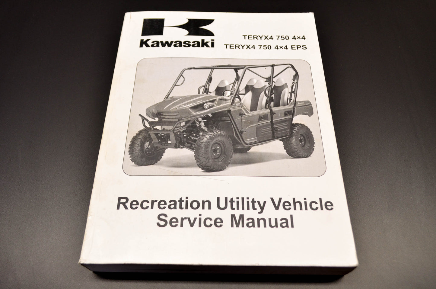 OEM Kawasaki 99924-1452-31 Service Manual KRT750A/B/C/D