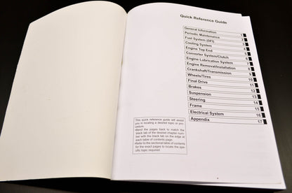 OEM Kawasaki 99924-1452-31 Service Manual KRT750A/B/C/D