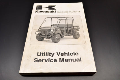 OEM Kawasaki 99924-1350-01 Service Manual KAF620J/K