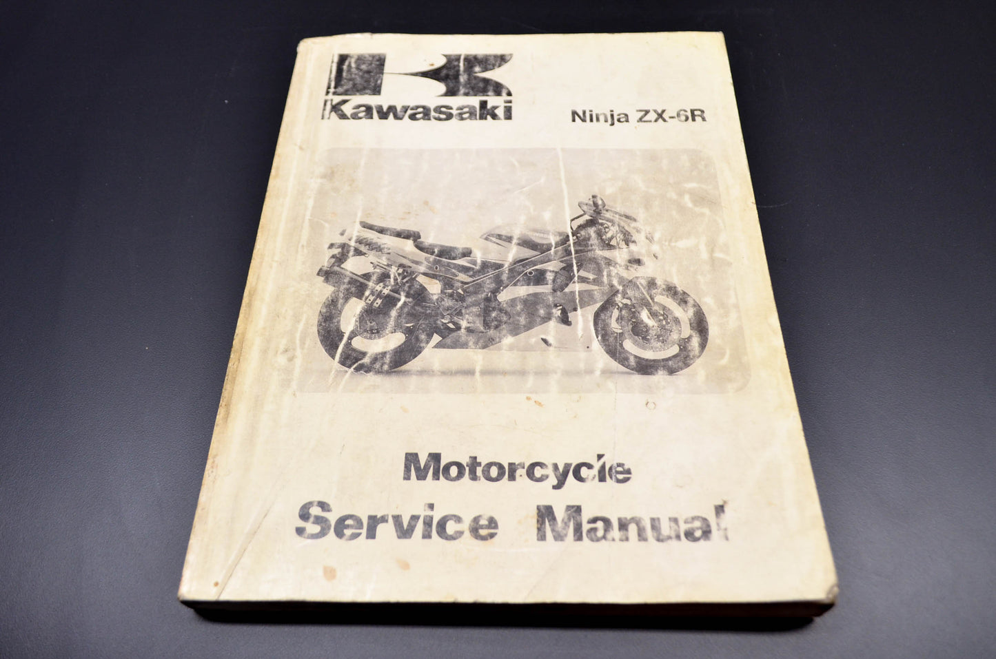 OEM Kawasaki 99924-1184-01 Service Manual ZX600F
