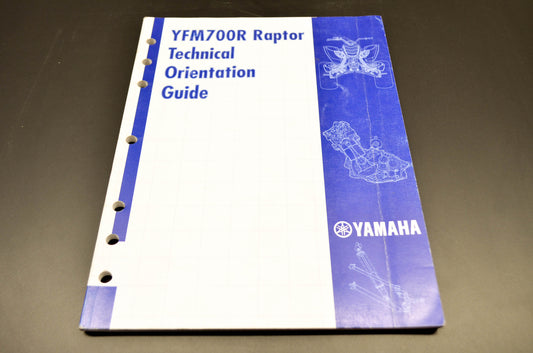 OEM Yamaha LIT-BKTOG-AT-01 YFM700R Raptor Technical Orientation Guide