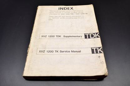 OEM Yamaha XVZ 1200 Service Manual