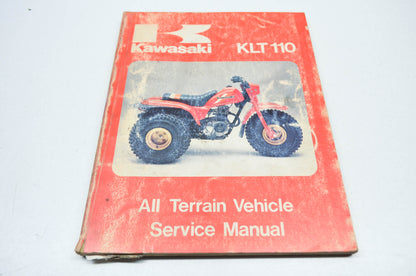 OEM Kawasaki 99924-1047-01 Service Manual KLT110