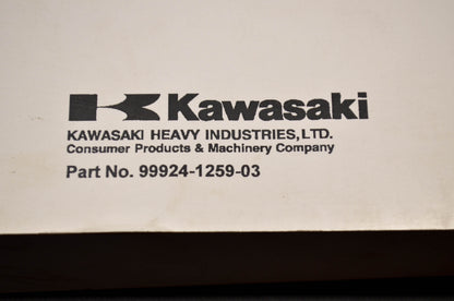 OEM Kawasaki 99924-1259-03 Service Manual VN1500L NOS