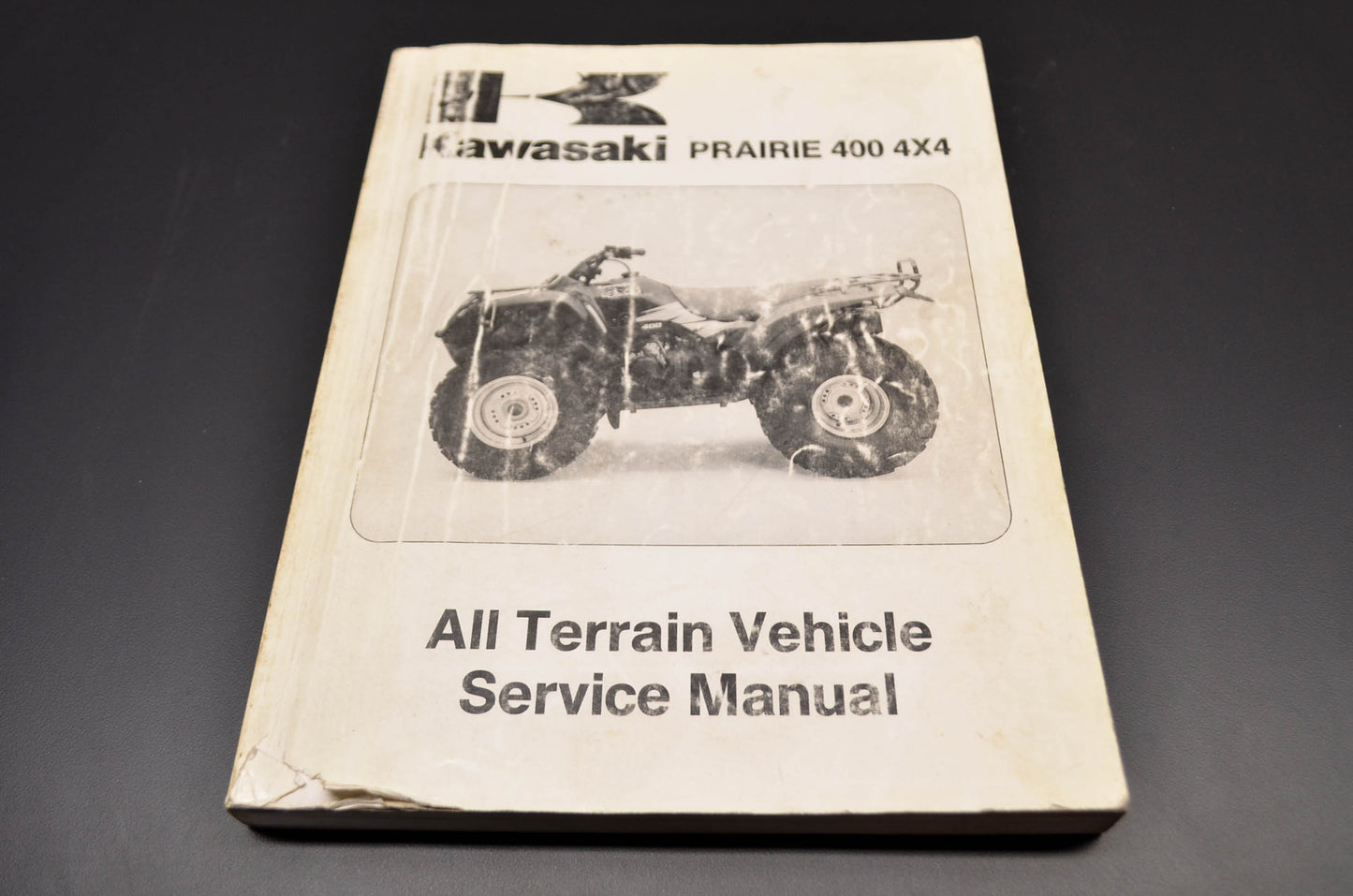 OEM Kawasaki 99924-1201-01 Service Manual KVF400A/B