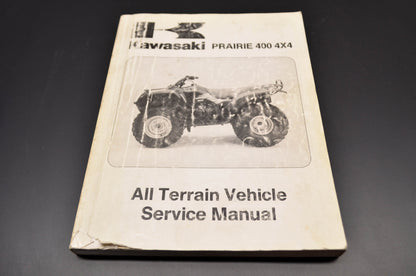 OEM Kawasaki 99924-1201-01 Service Manual KVF400A/B