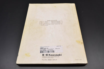 OEM Kawasaki 99924-1201-01 Service Manual KVF400A/B