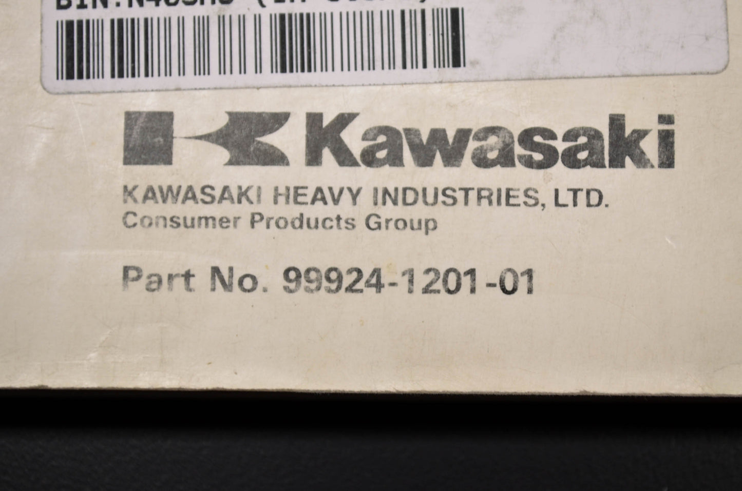 OEM Kawasaki 99924-1201-01 Service Manual KVF400A/B