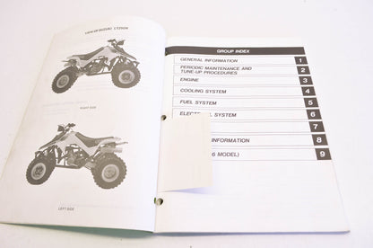 OEM Suzuki 99500-22041-01E Service Manual LT250R 1985-86