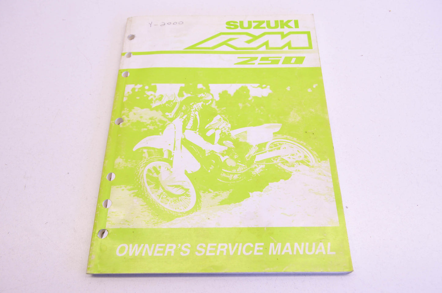 OEM Suzuki 99011-37F50-03A Owner's & Service Manual RM250K1 20