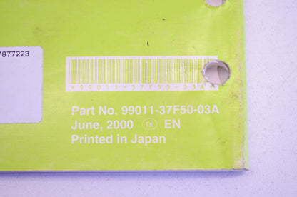 OEM Suzuki 99011-37F50-03A Owner's & Service Manual RM250K1 20