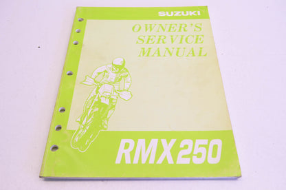OEM Suzuki 99011-05D58-03A RMX250 Owner's Service Manual