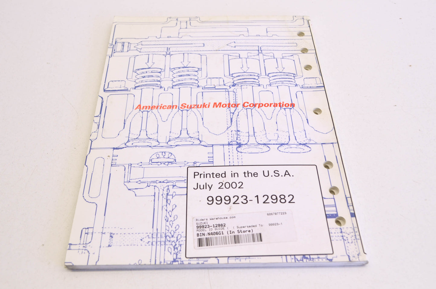 OEM Suzuki 99923-12982 Model ID Guide