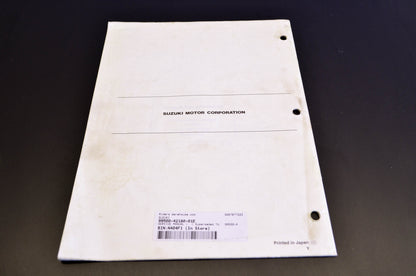 OEM Suzuki 99501-42180-01E LT-F250 LT-F250F Supplementary Service Manual