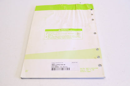 OEM Suzuki 99011-37E52-03A Owner's Manual RM250W 1998