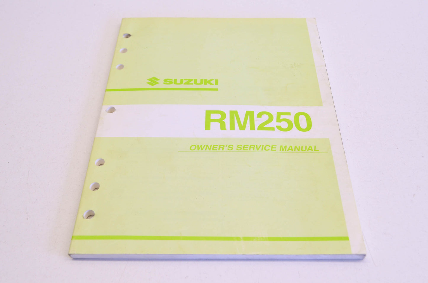 OEM Suzuki 99011-37F51-03A Owner's & Service Manual RM250K2 20