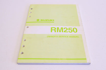 OEM Suzuki 99011-37F51-03A Owner's & Service Manual RM250K2 20