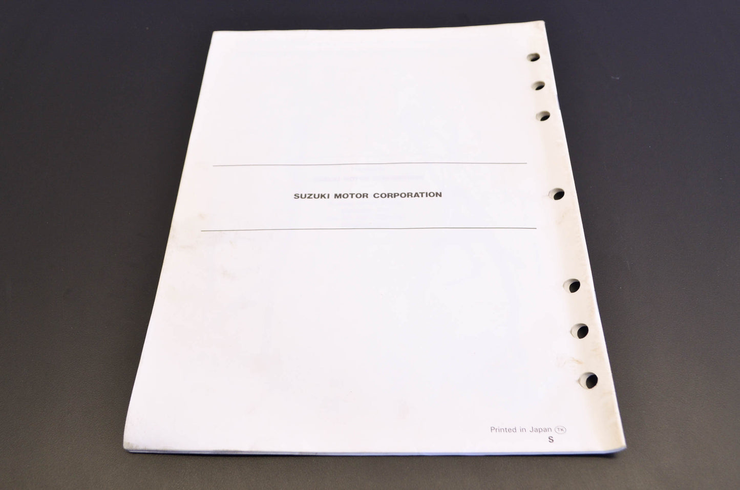 OEM Suzuki 99501-39220-03E GSX-R1100W 1993 Serv. Manual
