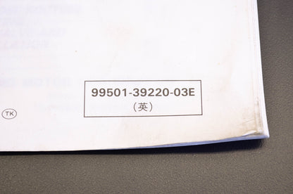 OEM Suzuki 99501-39220-03E GSX-R1100W 1993 Serv. Manual