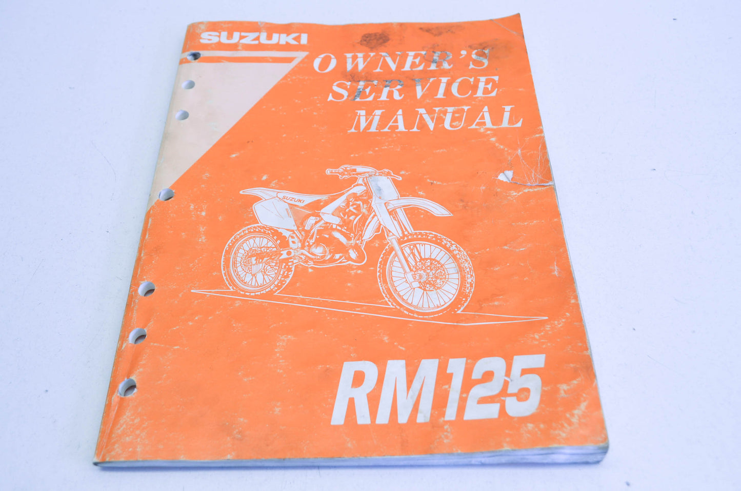OEM Suzuki 99011-36E50-03A RM125 Owner's Service Manual