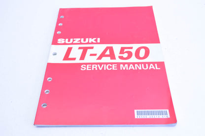 OEM Suzuki 99500-20210-01E Service Manual LT-A50
