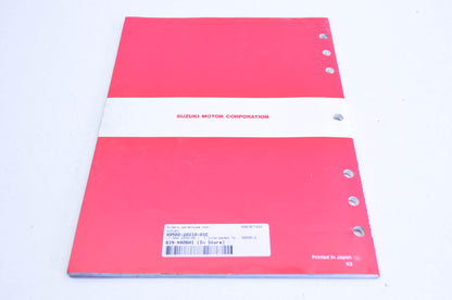 OEM Suzuki 99500-20210-01E Service Manual LT-A50