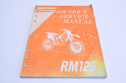 OEM Suzuki RM125 Owner's Service Manual