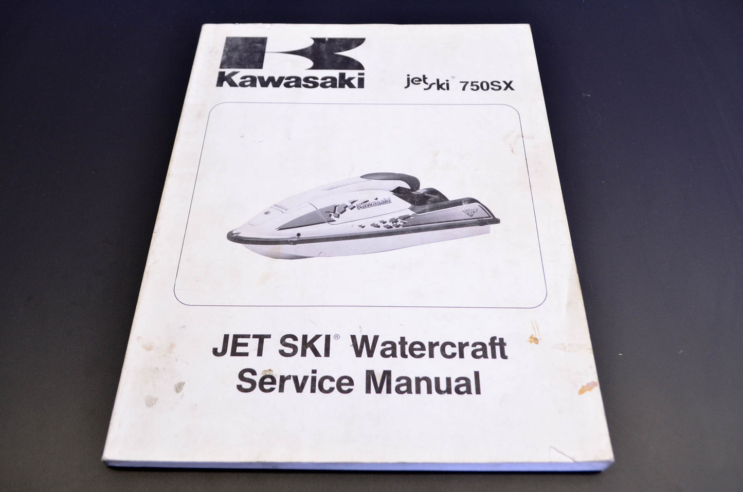 OEM Kawasaki 99924-1156-01 Service Manual JS750A/B