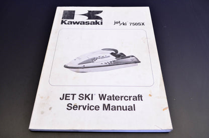 OEM Kawasaki 99924-1156-01 Service Manual JS750A/B