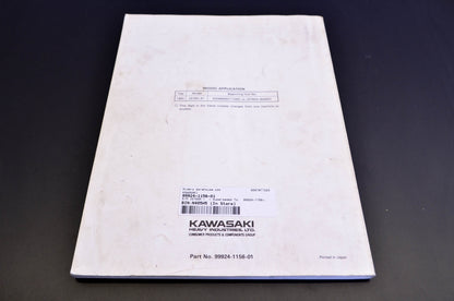 OEM Kawasaki 99924-1156-01 Service Manual JS750A/B