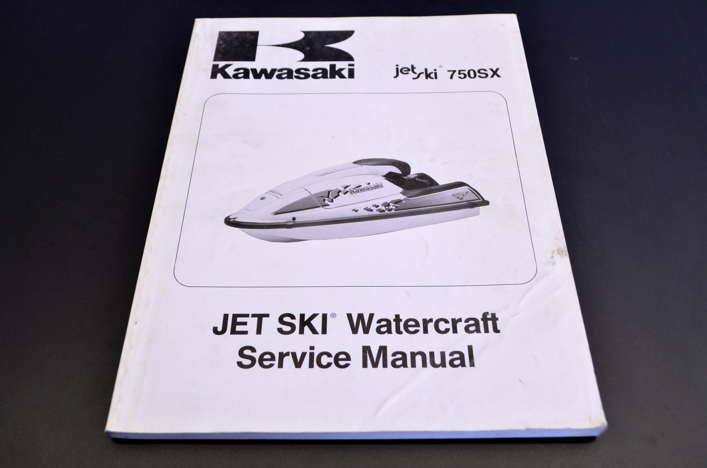 OEM Kawasaki 99924-1156-03 Service Manual JS750A/B