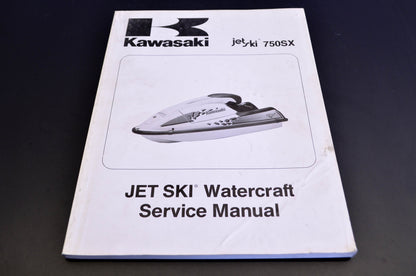OEM Kawasaki 99924-1156-03 Service Manual JS750A/B