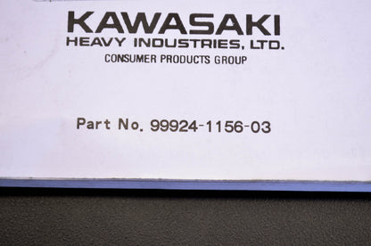 OEM Kawasaki 99924-1156-03 Service Manual JS750A/B
