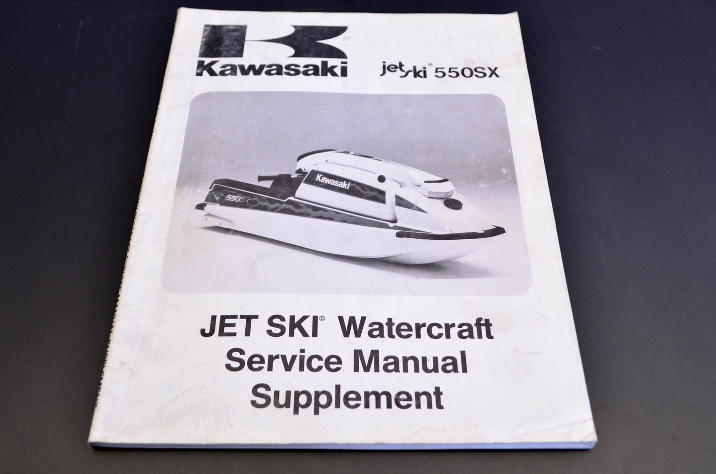 OEM Kawasaki 99924-1148-51 Service Manual Supplement JS550C1