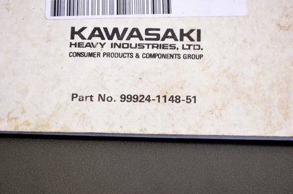 OEM Kawasaki 99924-1148-51 Service Manual Supplement JS550C1