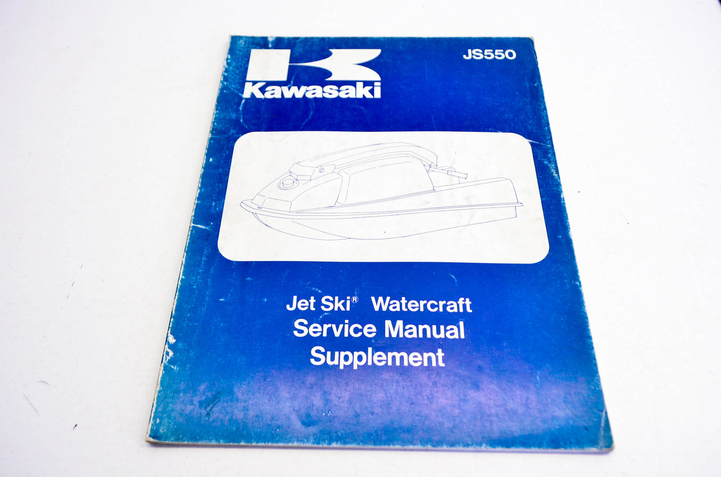 OEM Kawasaki 99924-1075-51 Service Manual Supplement JS550