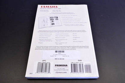 Clymer Yamaha XS750 XS850 Service Manual 77-81 XS750/850.