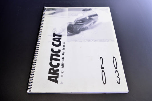 OEM Arctic Cat 2256-803 2003 High Altitude Guidebook