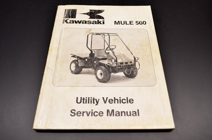 OEM Kawasaki 99924-1146-01 Service Manual KAF300A/B/C/D