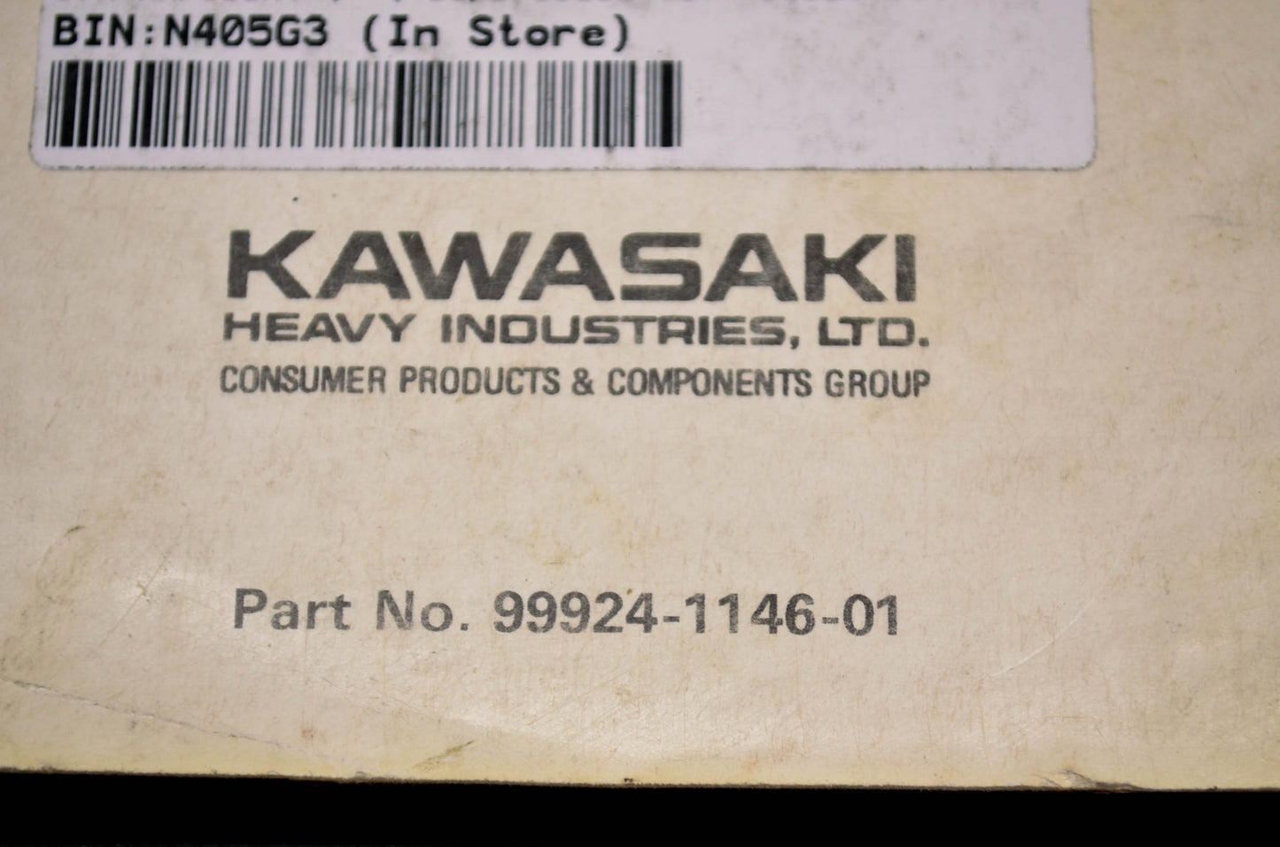 OEM Kawasaki 99924-1146-01 Service Manual KAF300A/B/C/D
